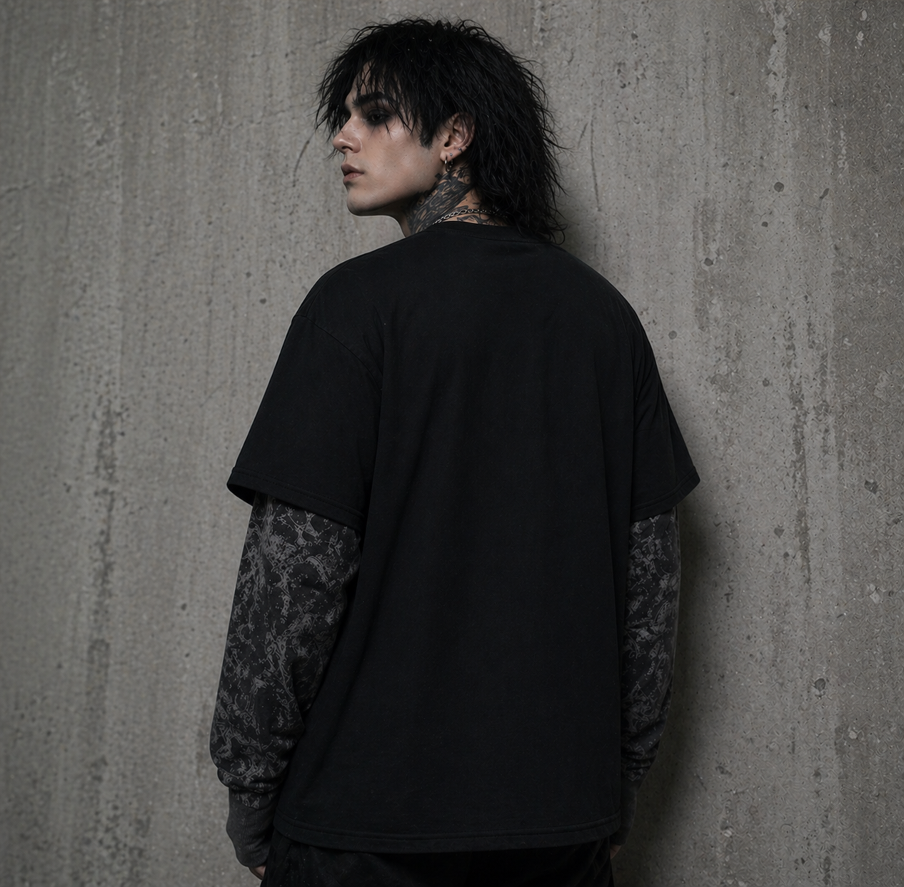 NOCTRA Layered Tee